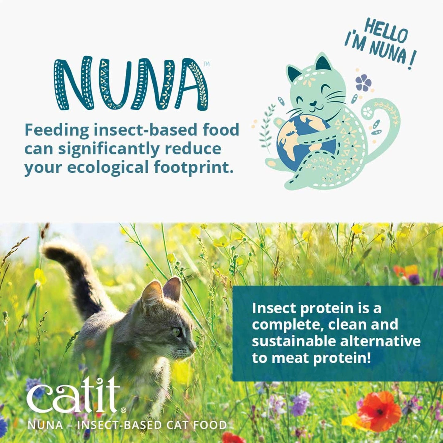 Catit Nuna – Insect Protein-Based Cat Food