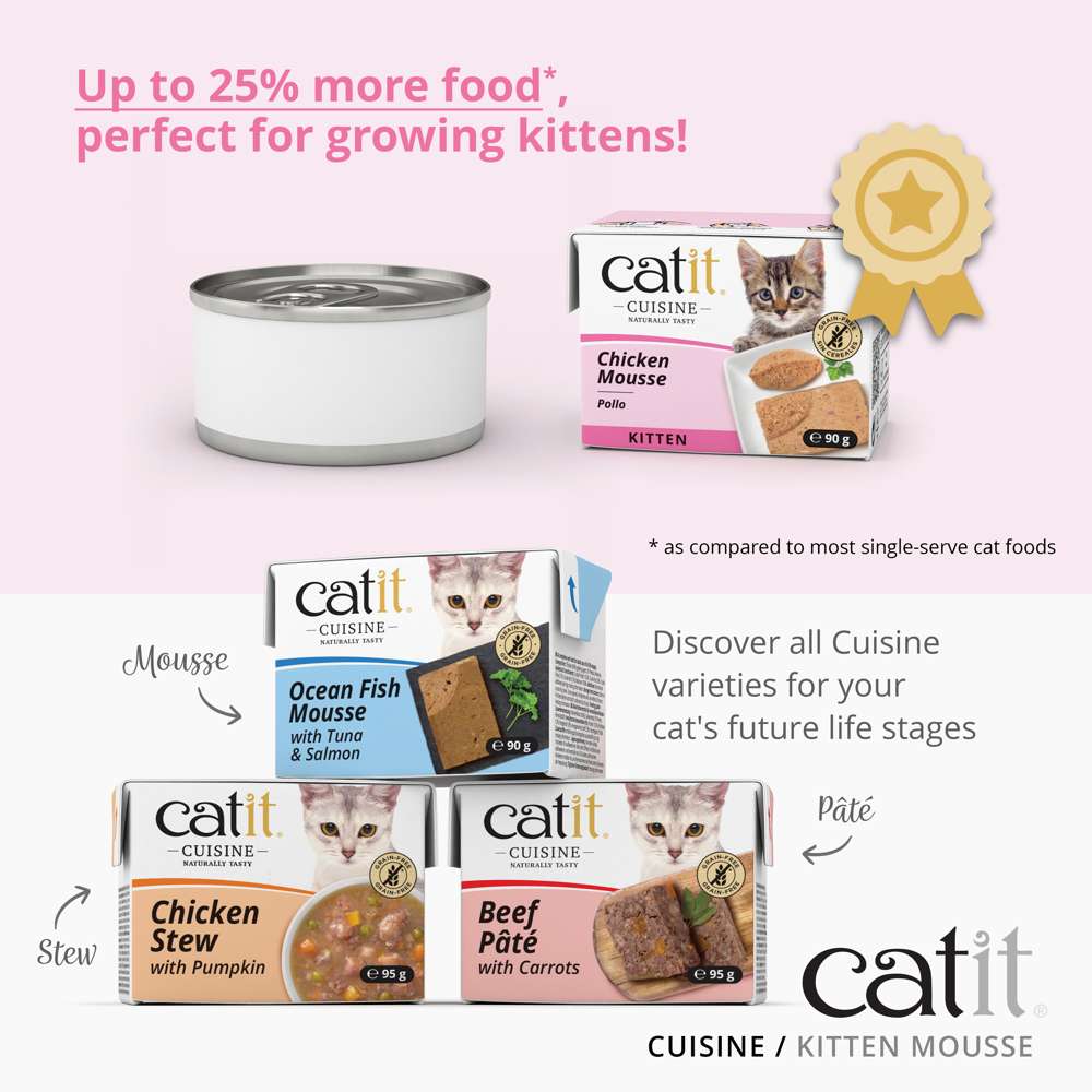 Catit Cuisine Kitten Chicken Mousse