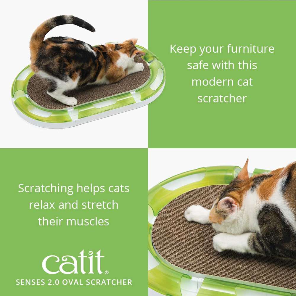 Catit Senses Oval Scratcher