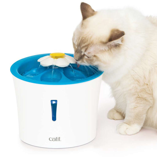 Catit LED Flower Water Drinking Fountain