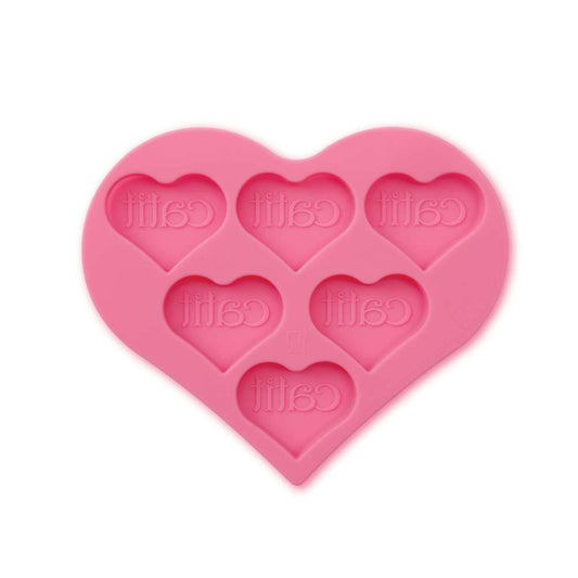 Catit Creamy Heart-Shaped Silicone Ice Tray