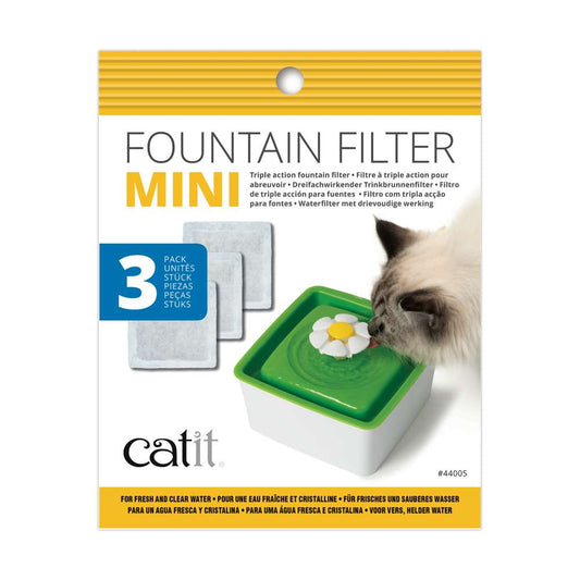 Catit Mini Fountain Replacement Filters – 3 Pack