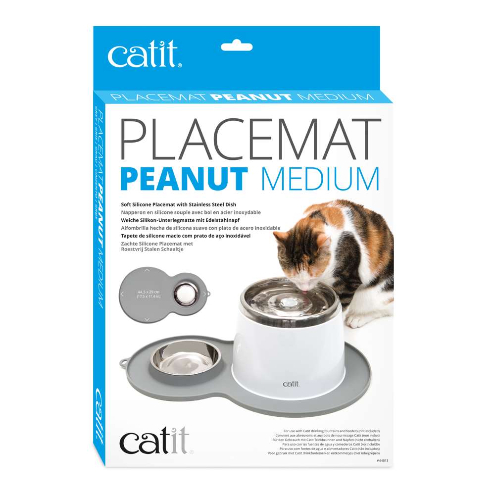 Catit Grey Peanut Placemat