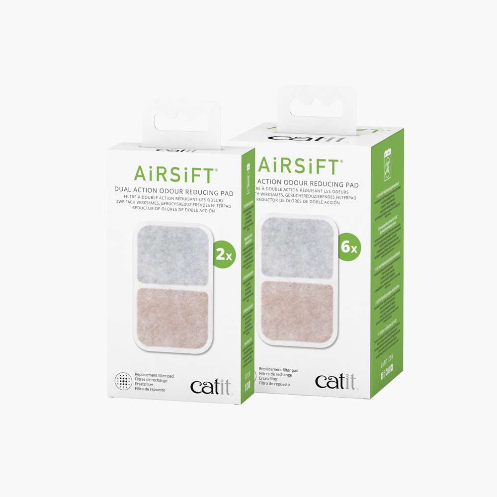 Catit Airsift Dual Action Odour Reducing Pads