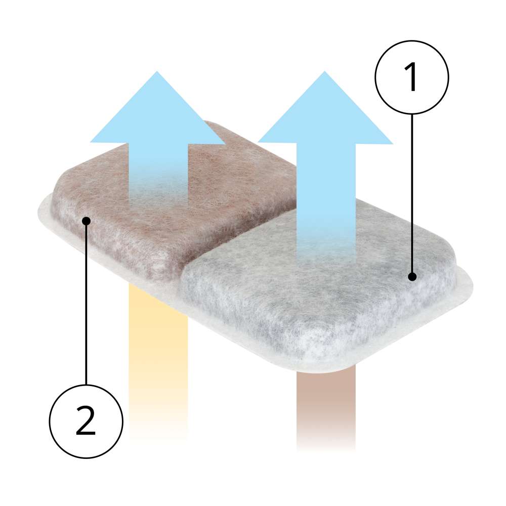 Catit Airsift Dual Action Odour Reducing Pads