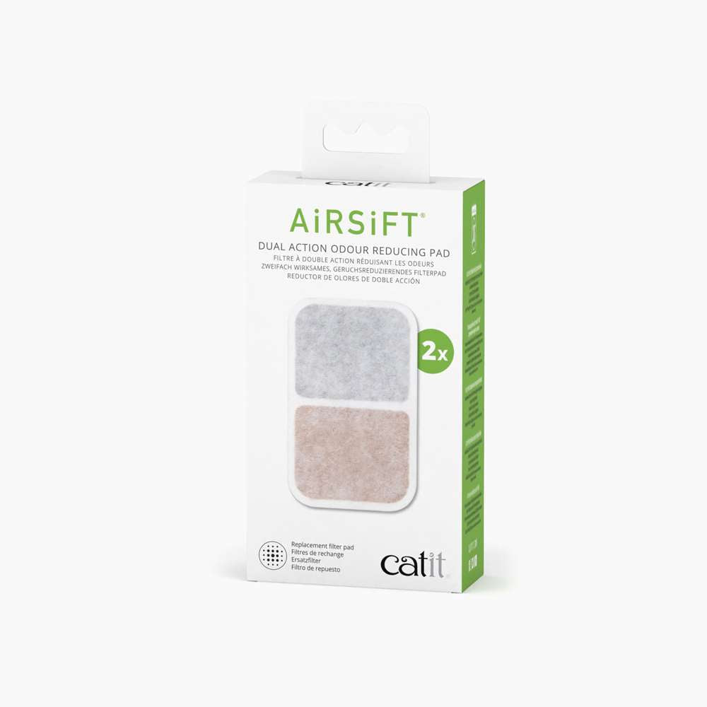 Catit Airsift Dual Action Odour Reducing Pads