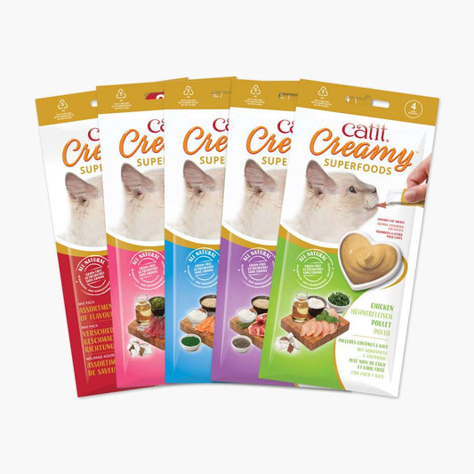 Catit Creamy Superfoods Lickable Cat Treats