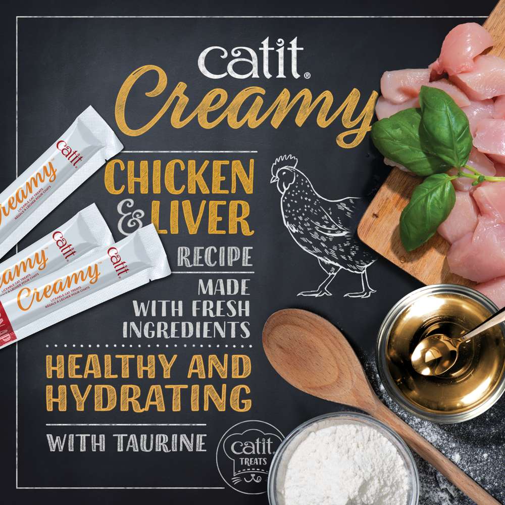 Catit Creamy Variety 80 Pack