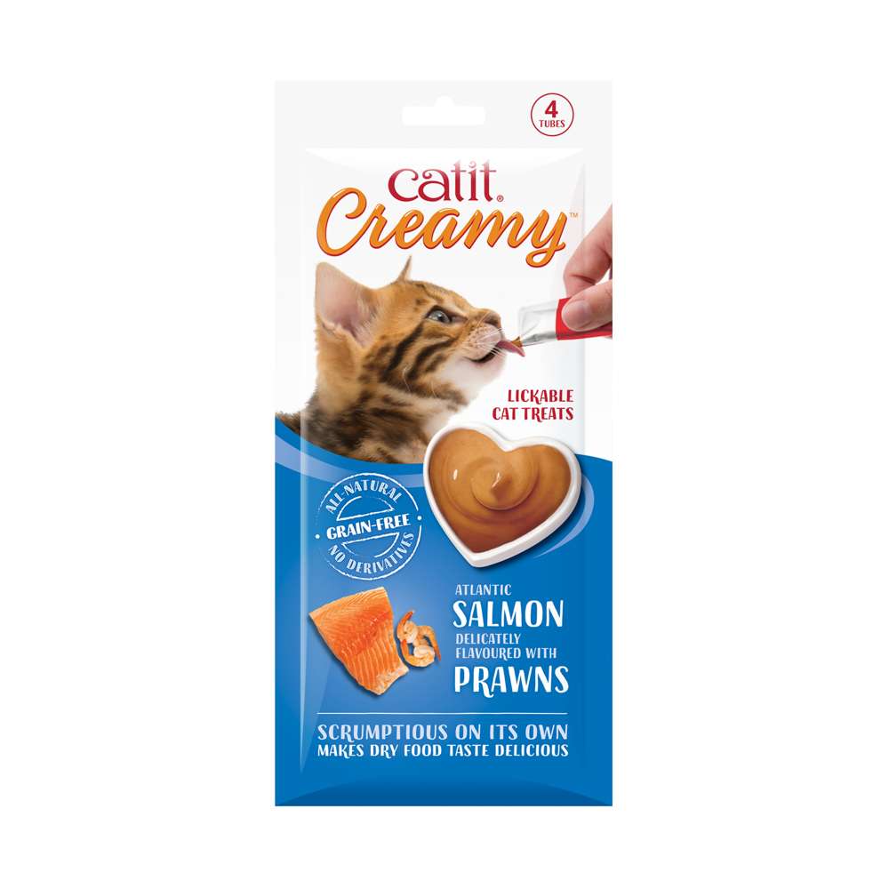 Catit Creamy Cat Treats 4 Pack