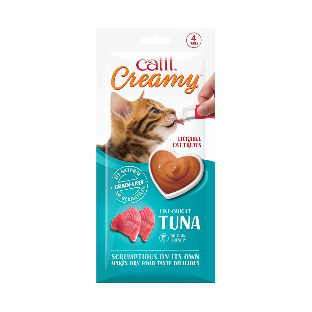 Catit Creamy Cat Treats 4 Pack