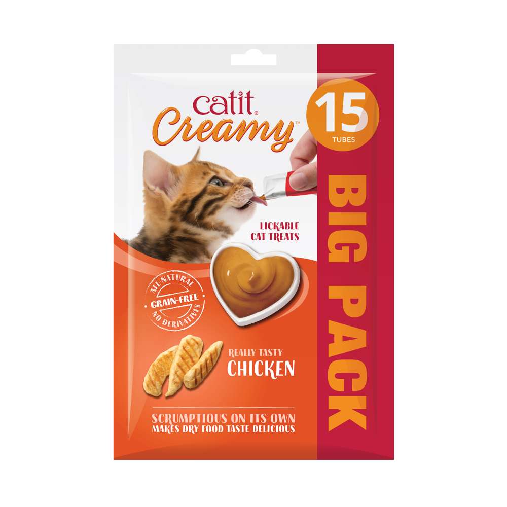 Catit Creamy Cat Treats 15 Pack
