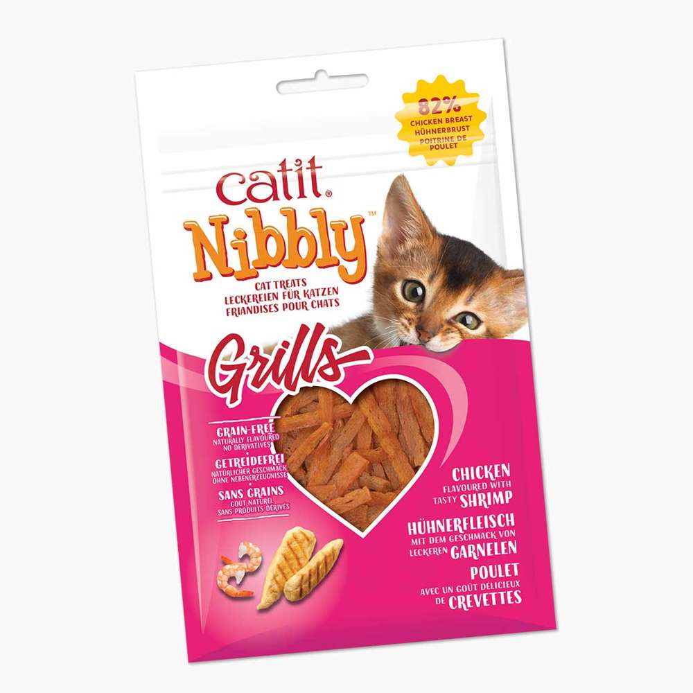 Catit Nibbly Grills – Soft Savoury Cat Treats
