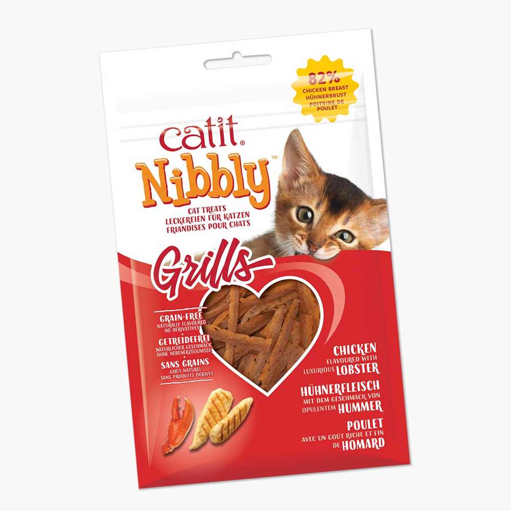 Catit Nibbly Grills – Soft Savoury Cat Treats