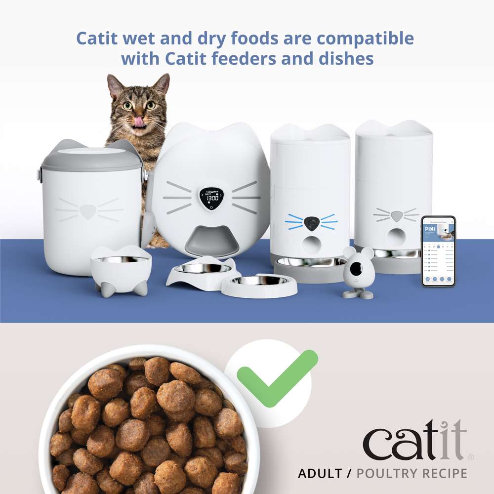 Catit Recipes Adult Poultry Dry Cat Food