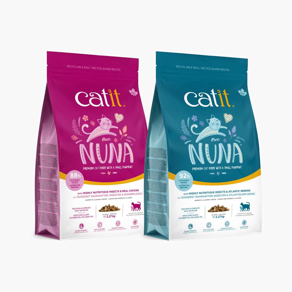 Catit Nuna Insect Protein Based Dry Cat Food