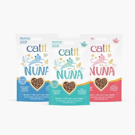 Catit Nuna Insect Protein Crunchy Cat Treats