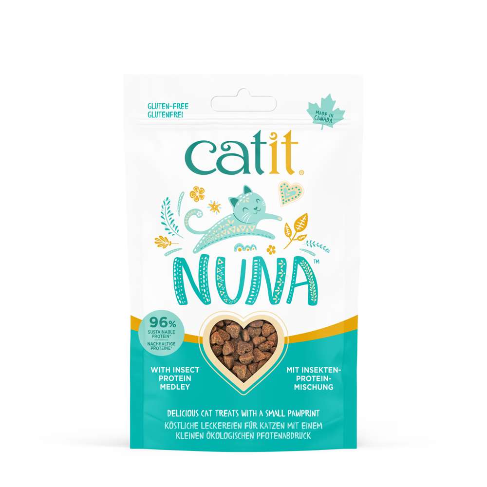 Catit Nuna Insect Protein Crunchy Cat Treats