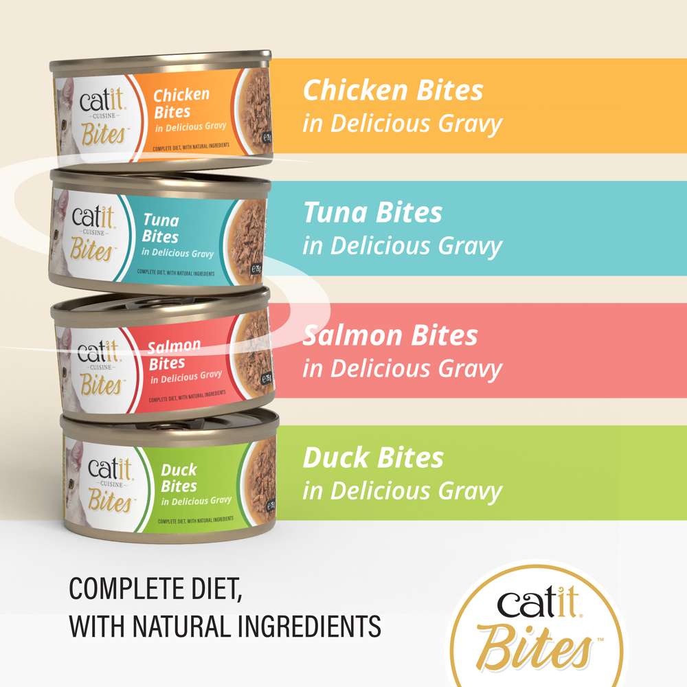 Catit Cuisine Meaty Bites in Gravy