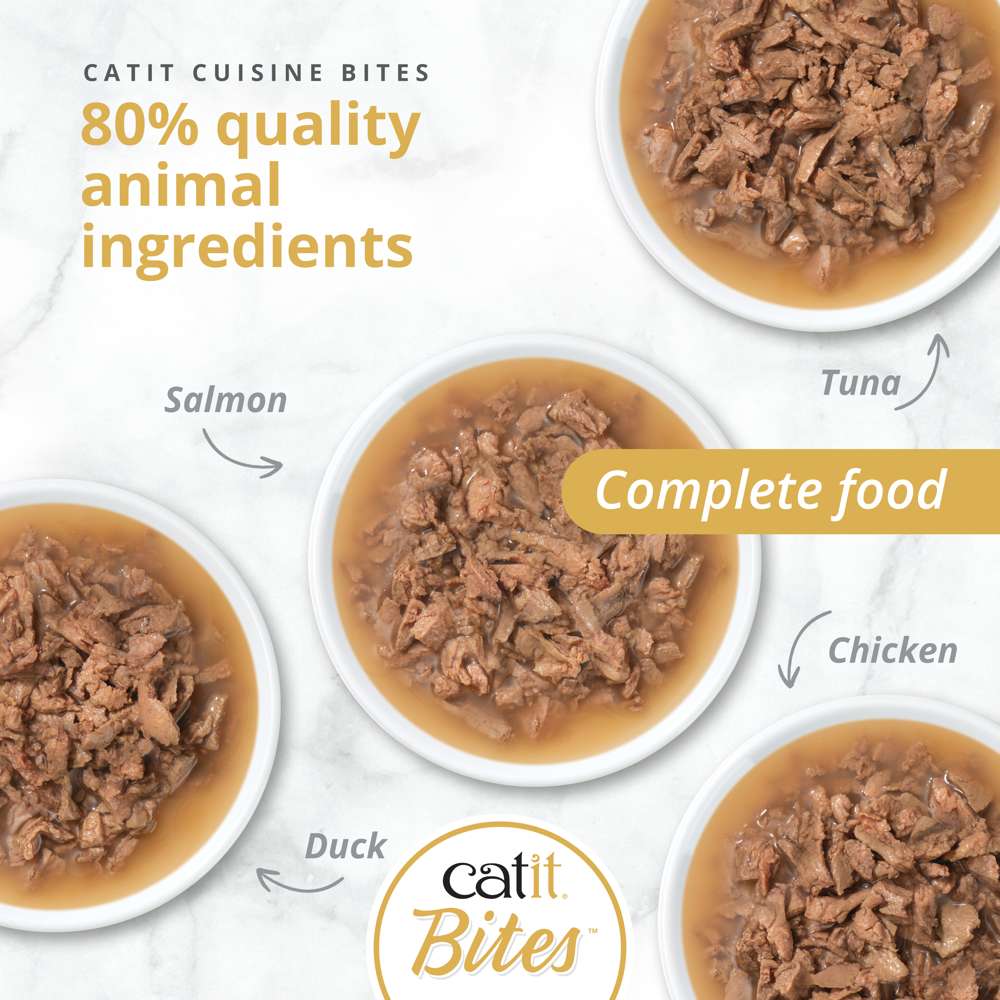 Catit Cuisine Meaty Bites in Gravy