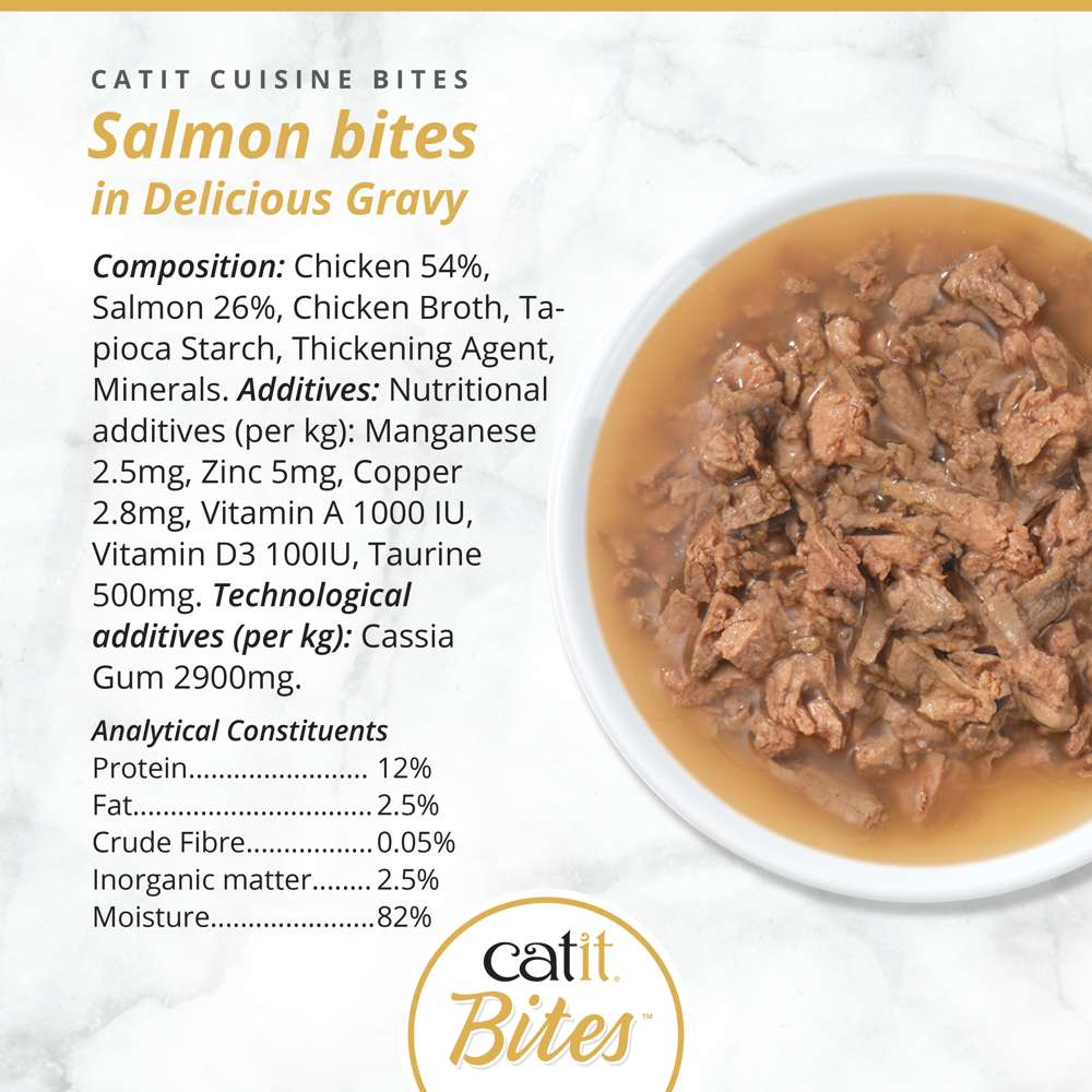 Catit Cuisine Meaty Bites in Gravy