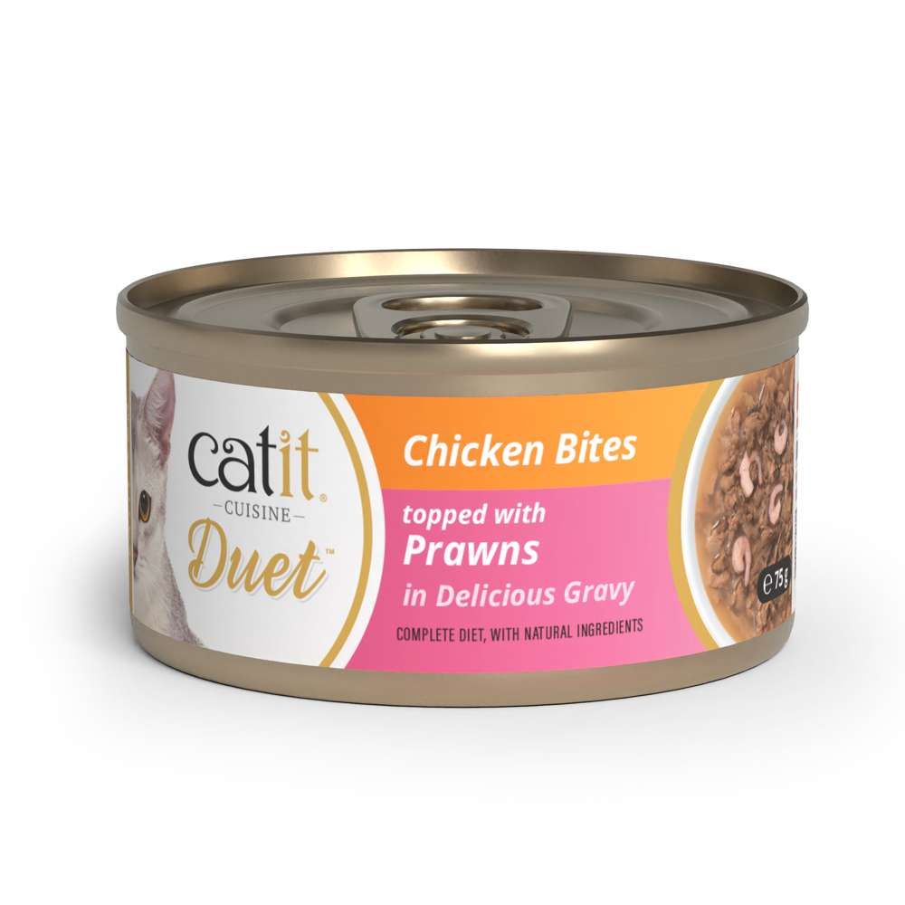 Catit Cuisine Duet – Meaty Bites with Toppings in Gravy