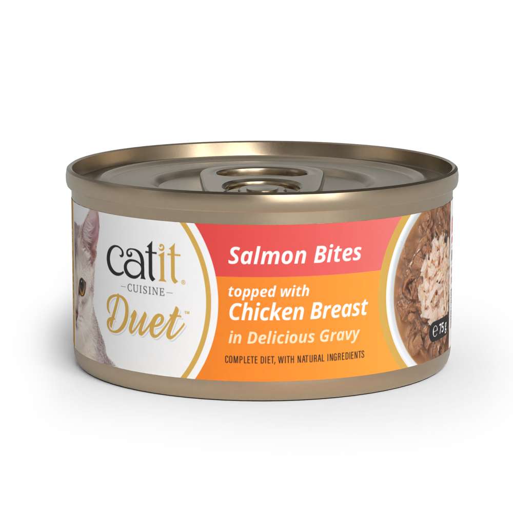 Catit Cuisine Duet – Meaty Bites with Toppings in Gravy