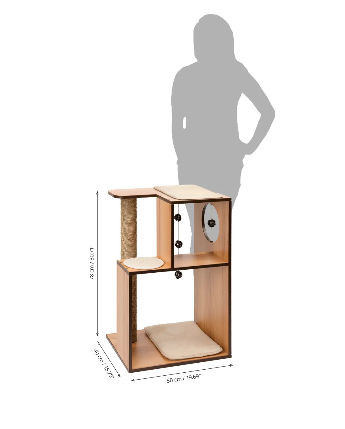 Catit Vesper Box Large Walnut