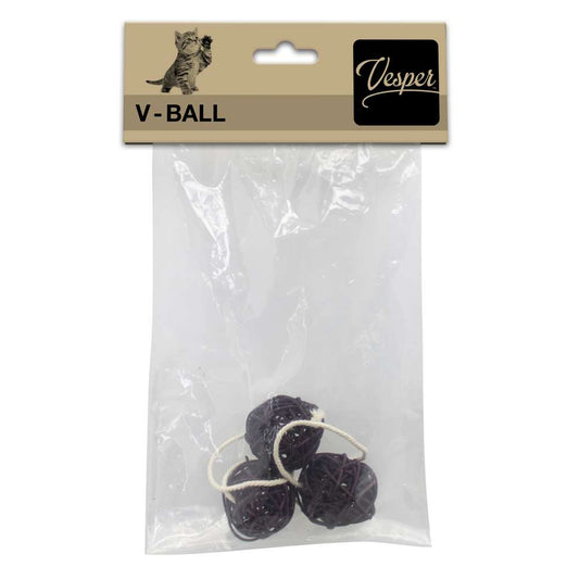 Catit Vesper Rattan Ball Toy 4cm