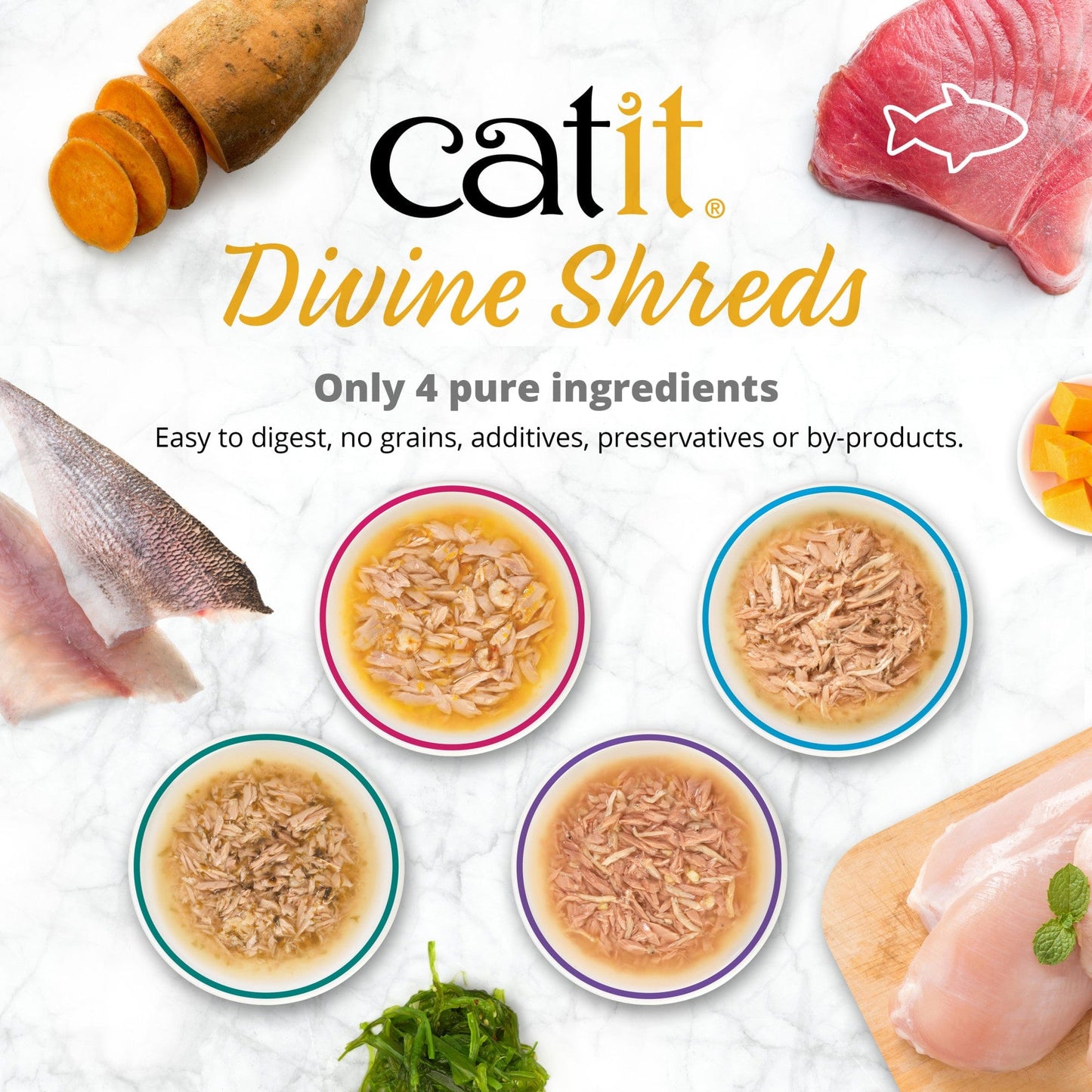 Catit Divine Shreds - Fish