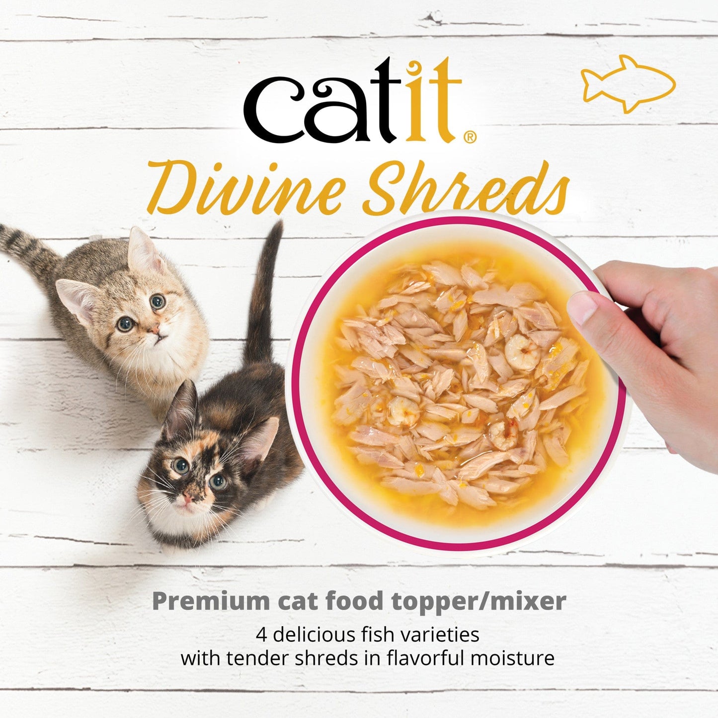 Catit Divine Shreds - Fish