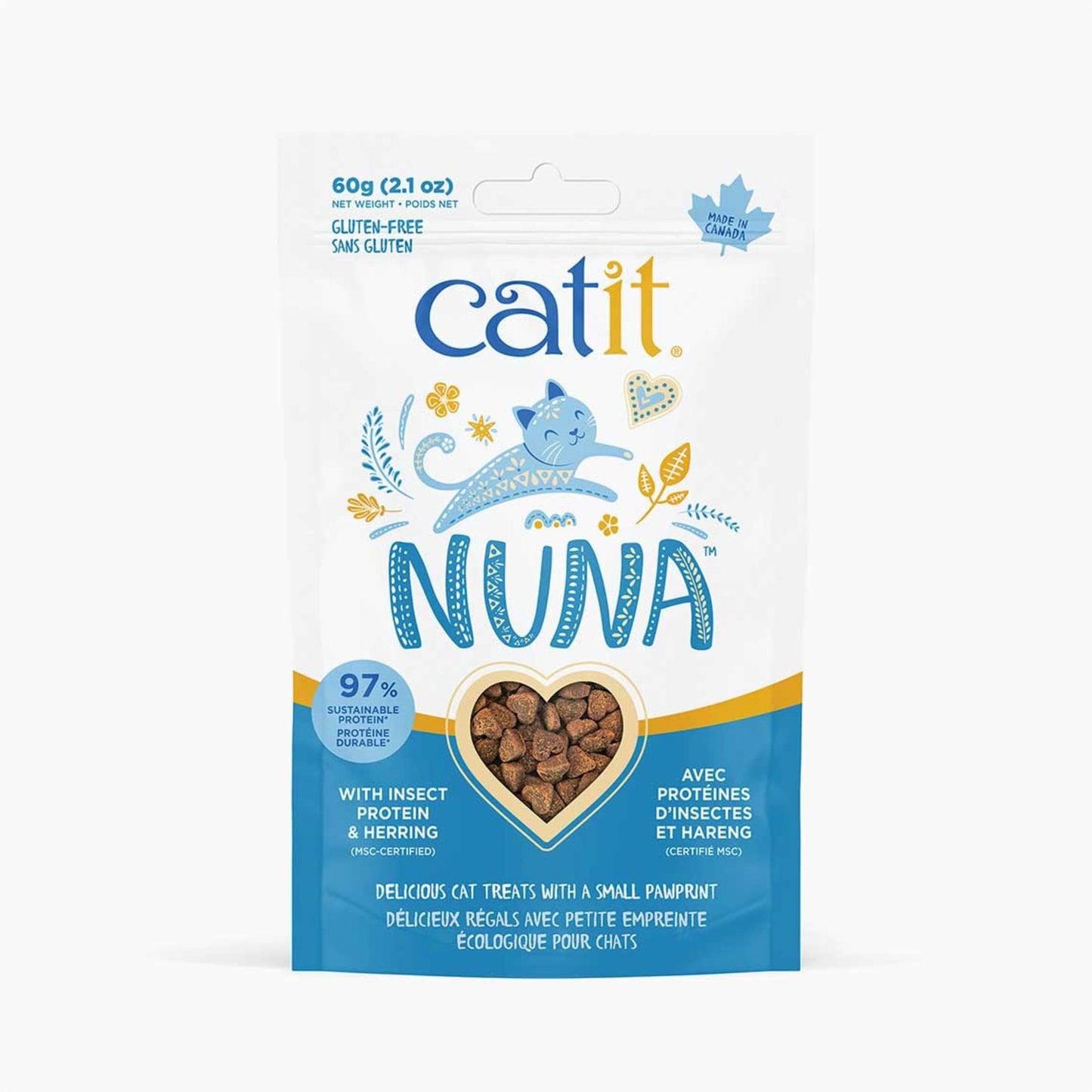 Catit Nuna Cat Treats - Herring Recipe
