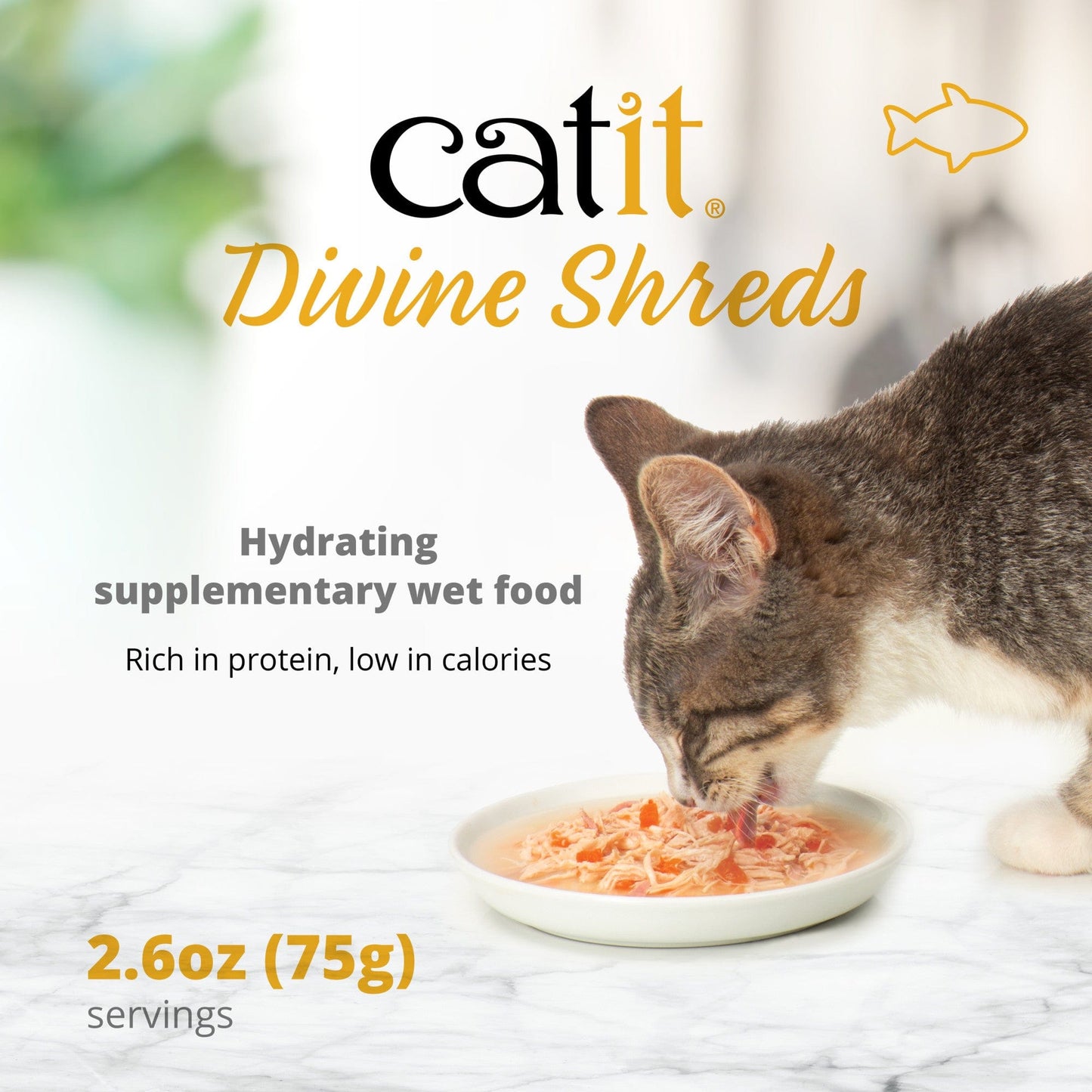Catit Divine Shreds - Fish