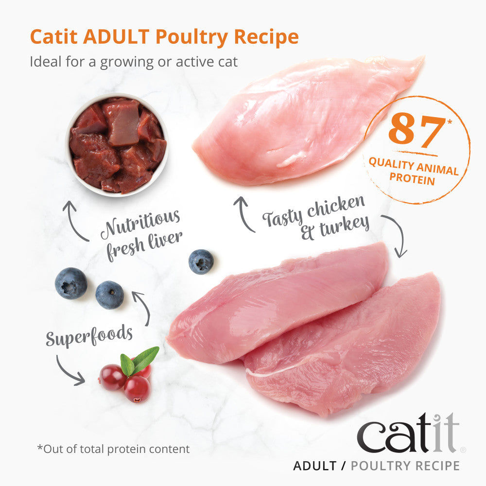 Catit Recipes Adult Poultry Recipe Cat Food