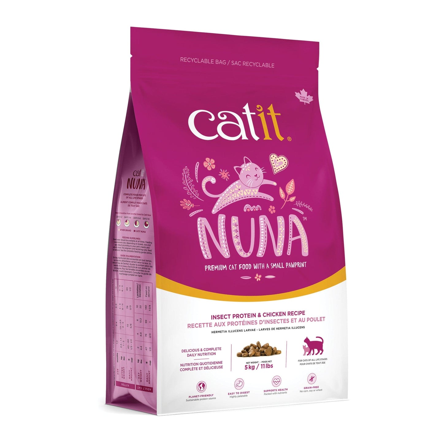 Catit Nuna – Insect Protein-Based Cat Food