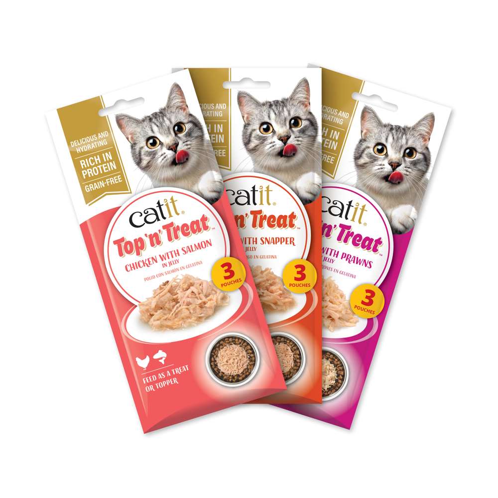 Catit Chicken Top 'n' Treat 8 Pack (24x60g)