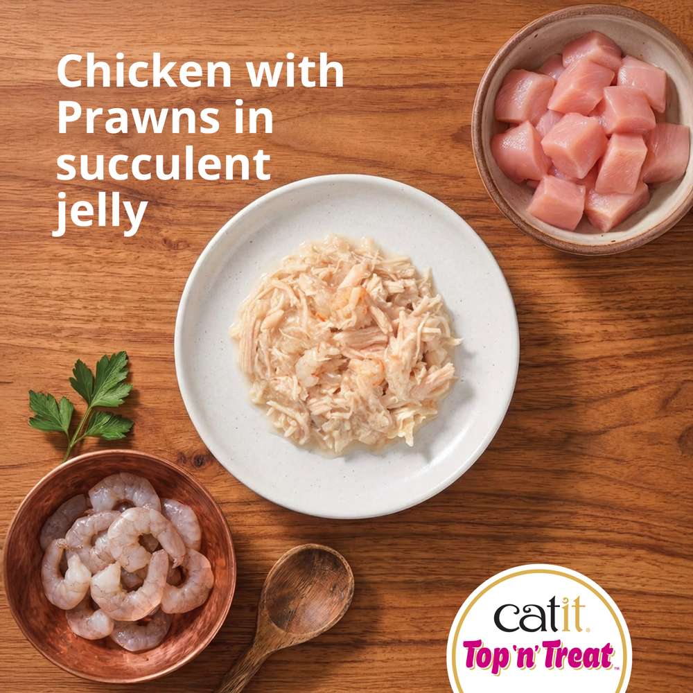 Catit Chicken Top 'n' Treat 8 Pack (24x60g)