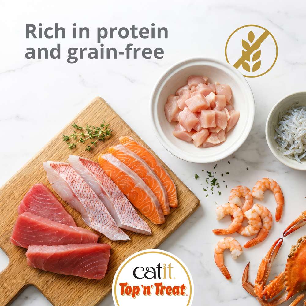 Catit Chicken Top 'n' Treat 8 Pack (24x60g)