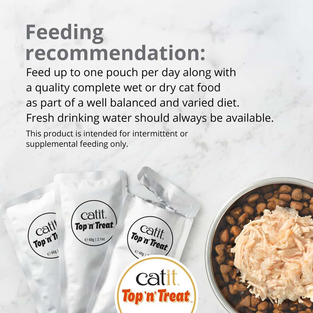 Catit Chicken Top 'n' Treat 8 Pack (24x60g)