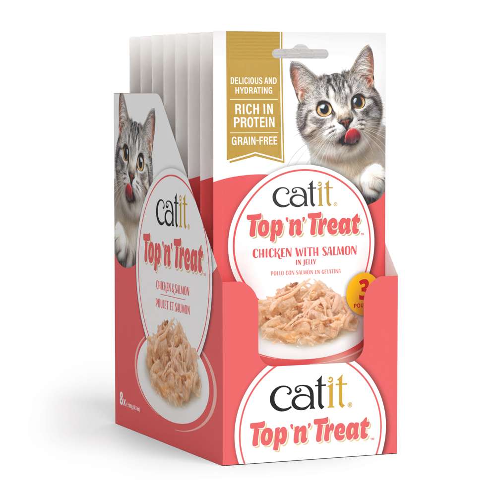 Catit Chicken Top 'n' Treat 8 Pack (24x60g)