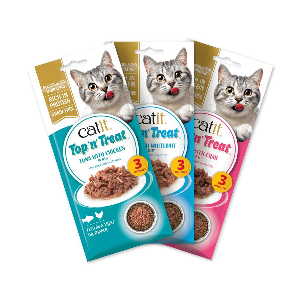 Catit Tuna Top 'n' Treat 8 Pack (24x60g)