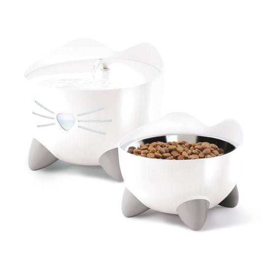 Catit PIXI White Fountain Combo Kit
