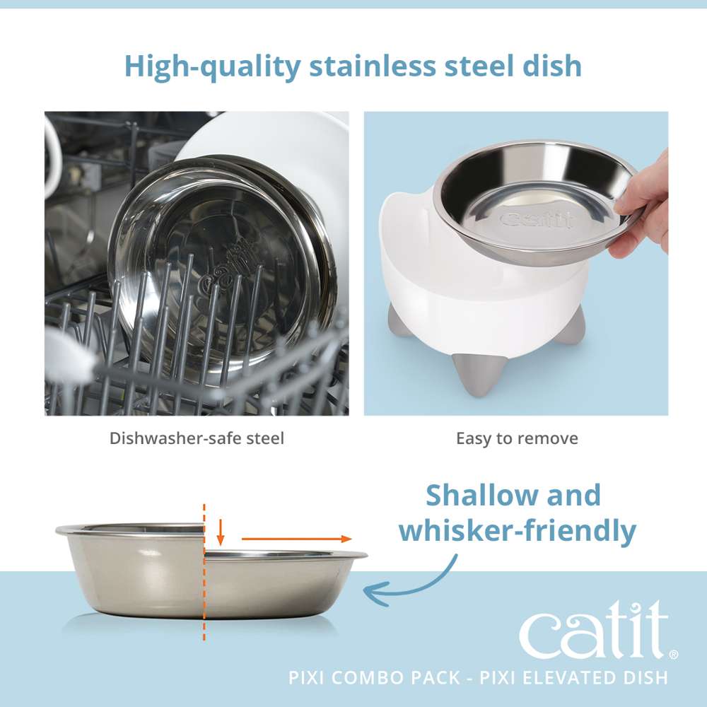 Catit PIXI White Fountain Combo Kit