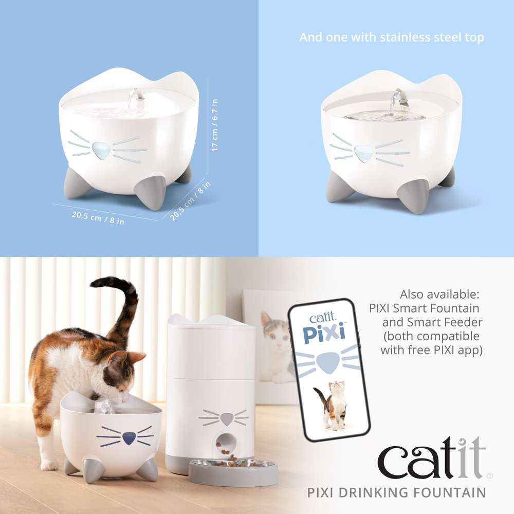 Catit PIXI Fountain 4 Colour Options