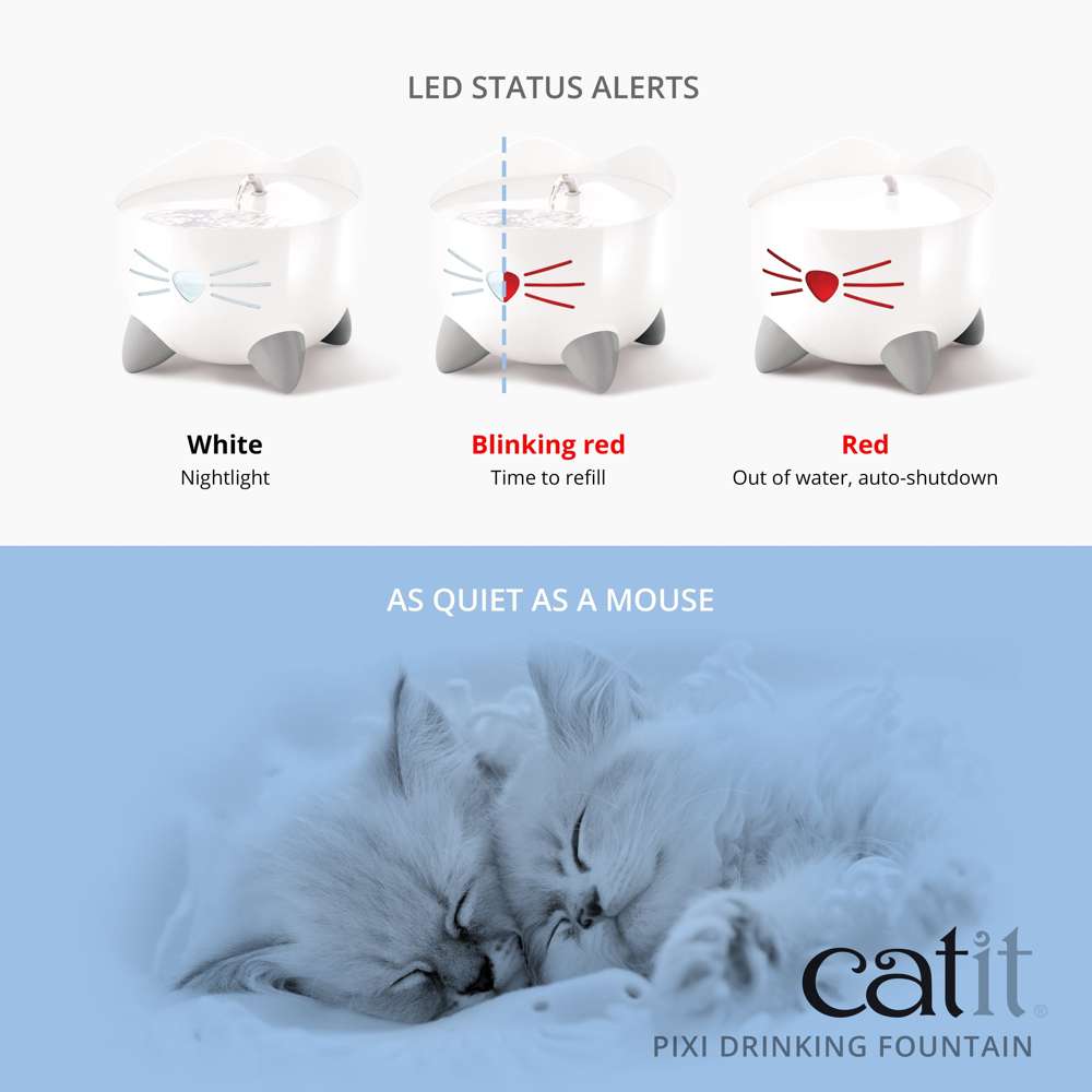 Catit PIXI Fountain 4 Colour Options