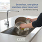 Catit PIXI Cordless XL Stainless Steel Water Drinking Fountain