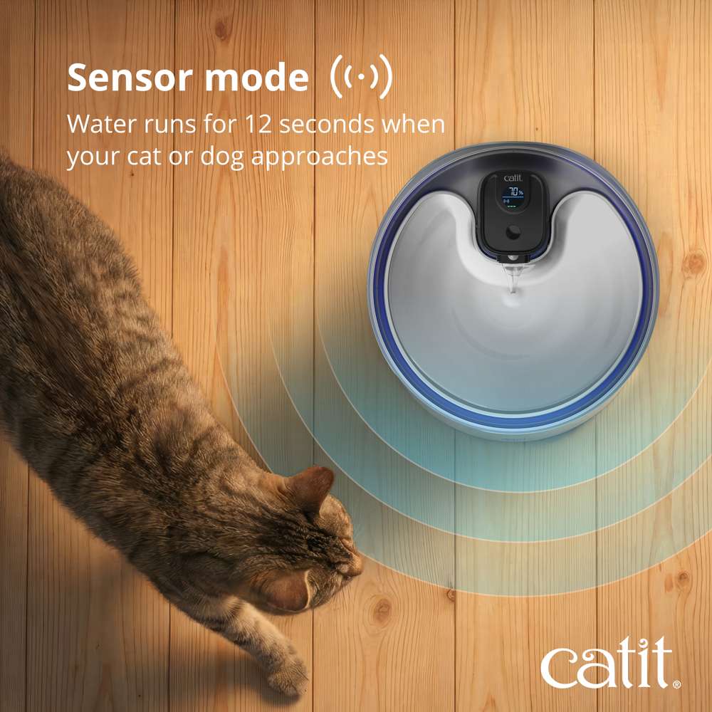 Catit PIXI Cordless XL Stainless Steel Water Drinking Fountain
