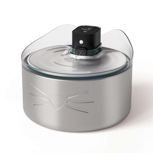 Catit PIXI Cordless XL Stainless Steel Water Drinking Fountain