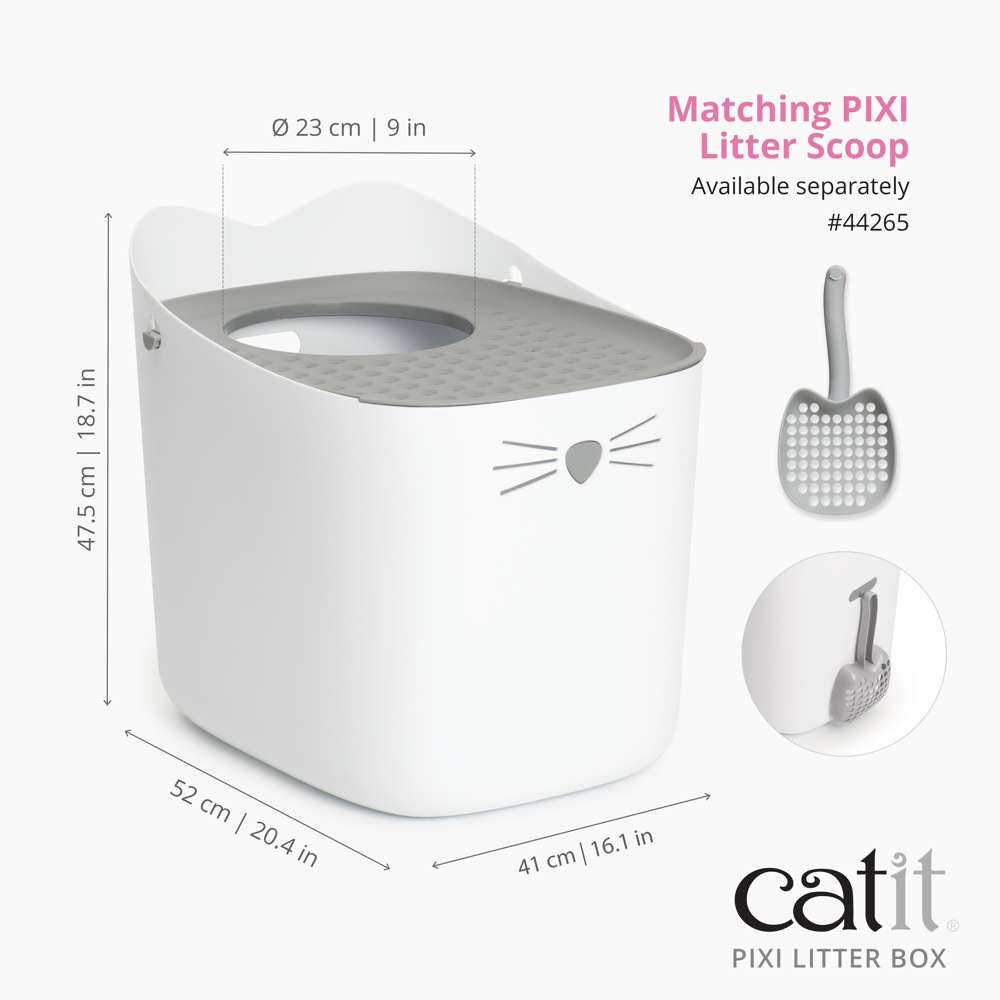 Catit PIXI Litter Box and Scoop