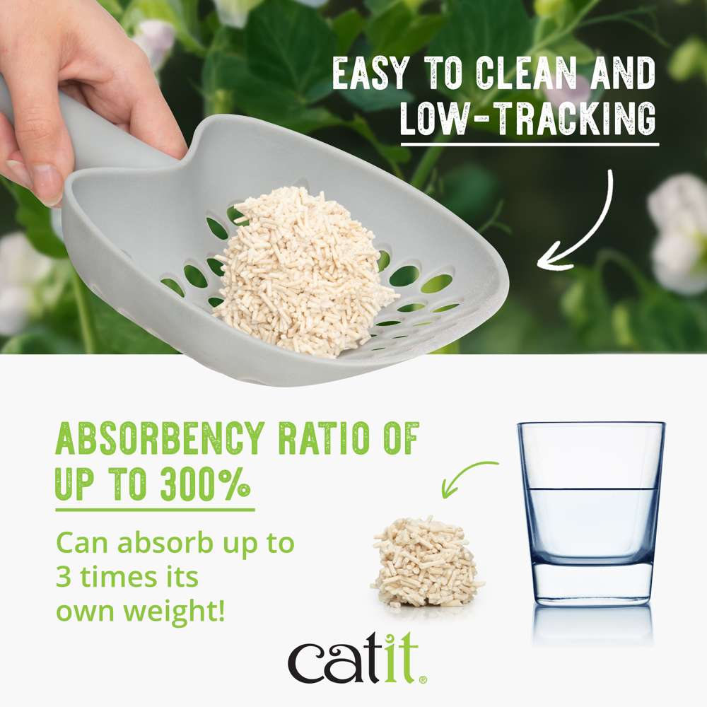 Catit Go Natural Pea Husk Clumping Cat Litter