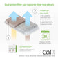 Catit Airsift Dual Action Odour Reducing Pads